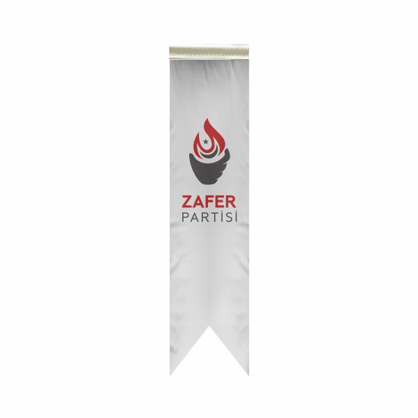 Zafer Partisi �zel Logolu Masa Bayra��