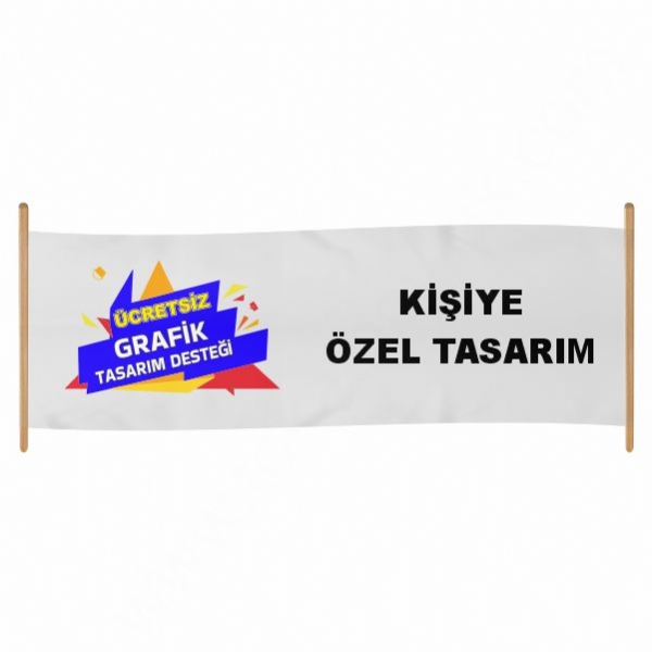 Afi� 80x200 Dijital Bask� Pankart
