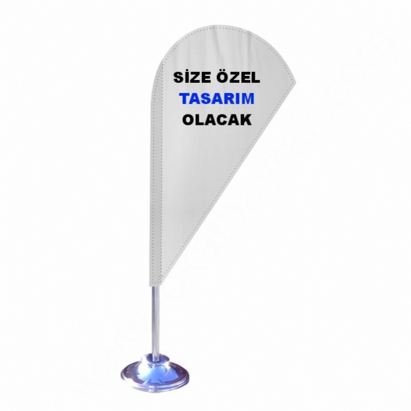Damla Tipi Masa Bayra��